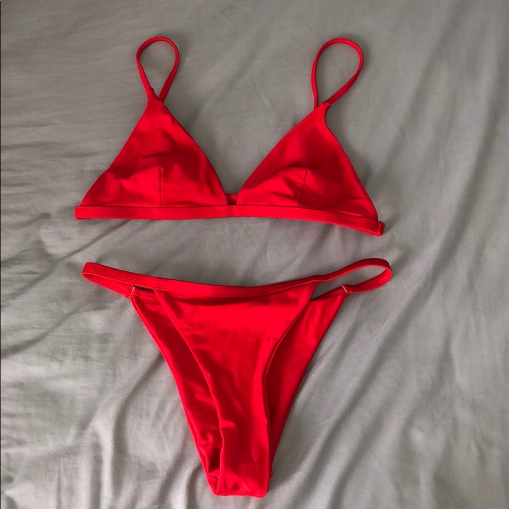 Zaful Red Bikini